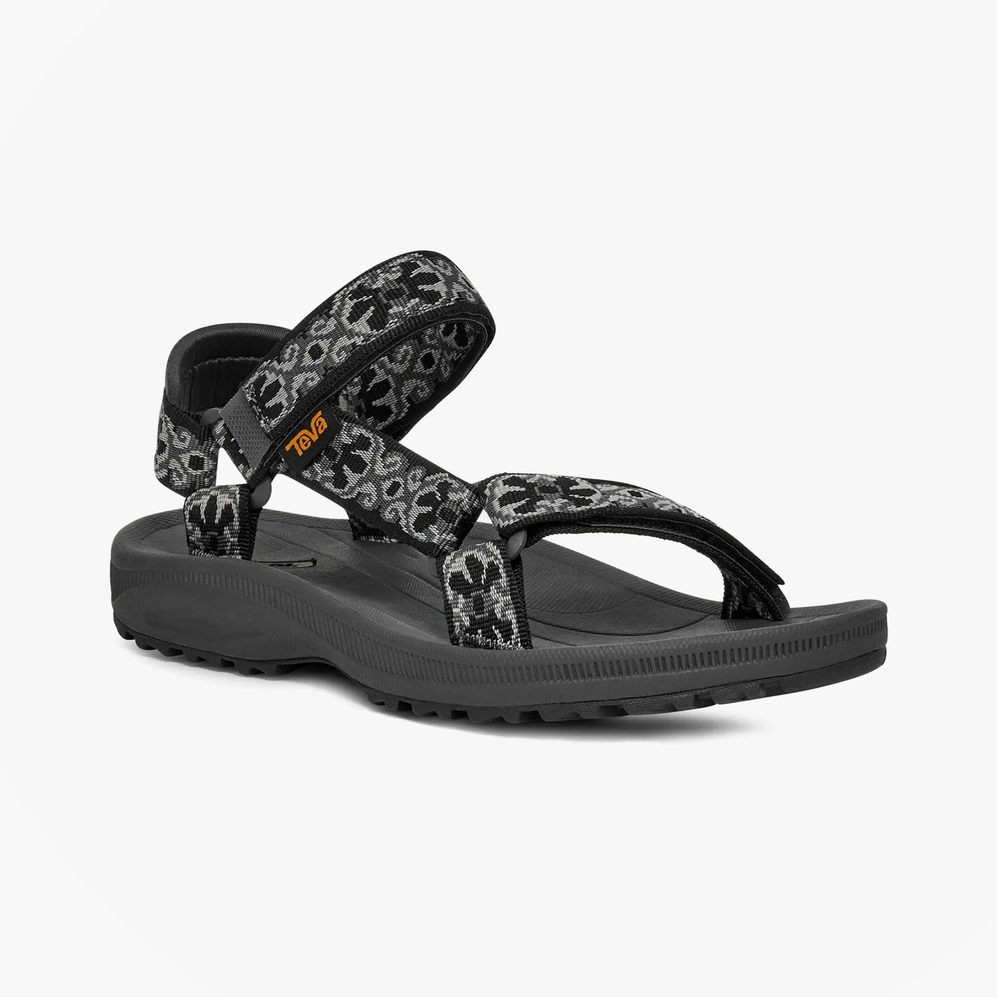 Teva WINSTED Womens Ankle Strap Sandals Archive Floral Black/ Grey