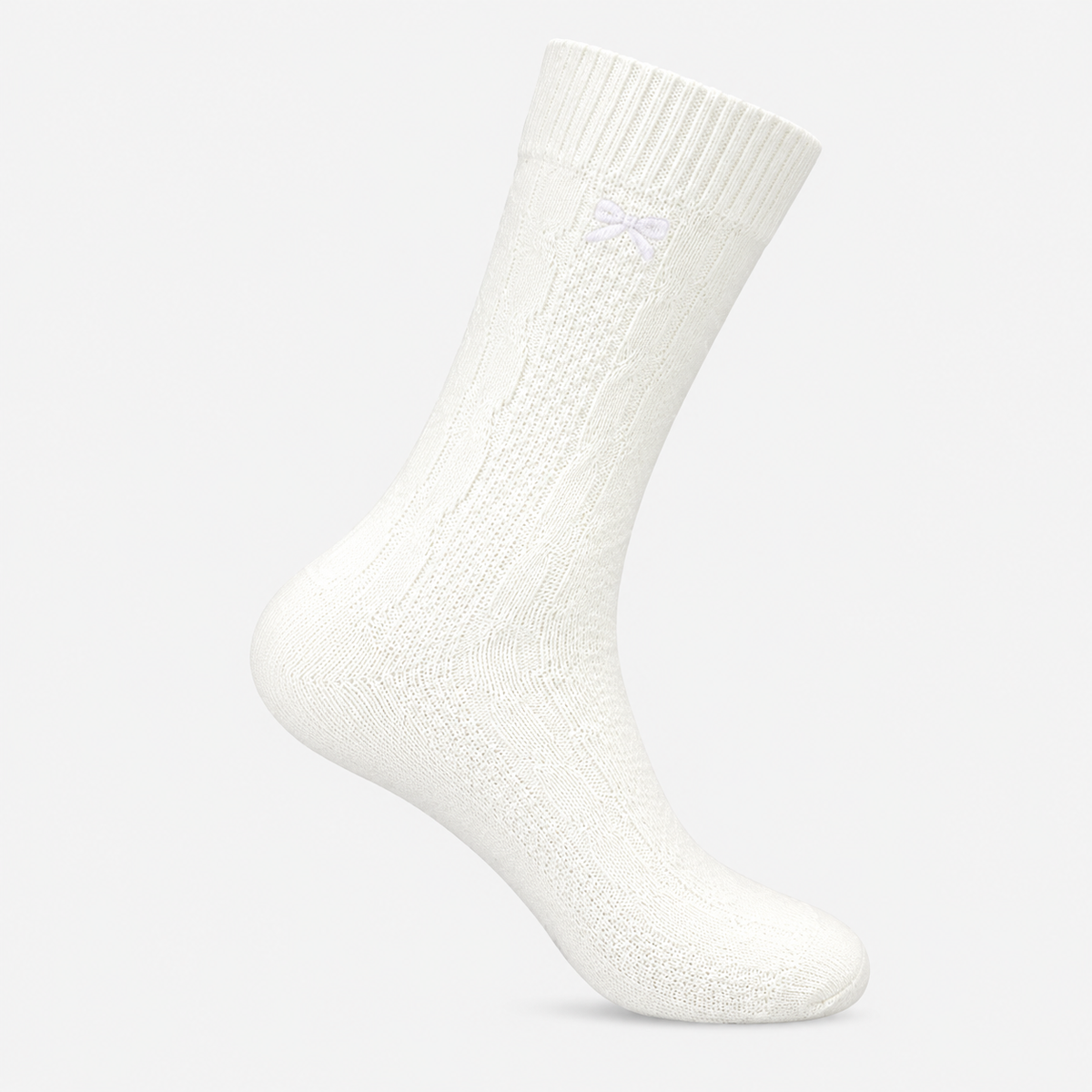 Totes Toasties SUPERSOFT ANKLE SOCKS WITH EMBROIDERY Womens Crew Socks Burgundy / Cream / Grey