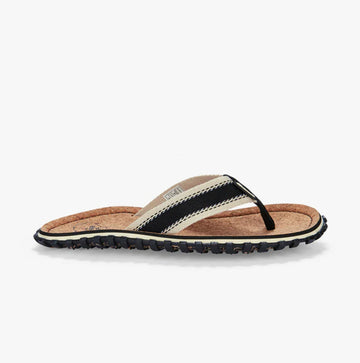 Gumbies CORKER Unisex Flip-Flops Black