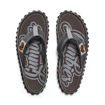 Gumbies ISLANDER Unisex Recycled Flip-Flops Cool Grey