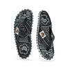 Gumbies ISLANDER Unisex Recycled Flip-Flops Blue Midnight Black