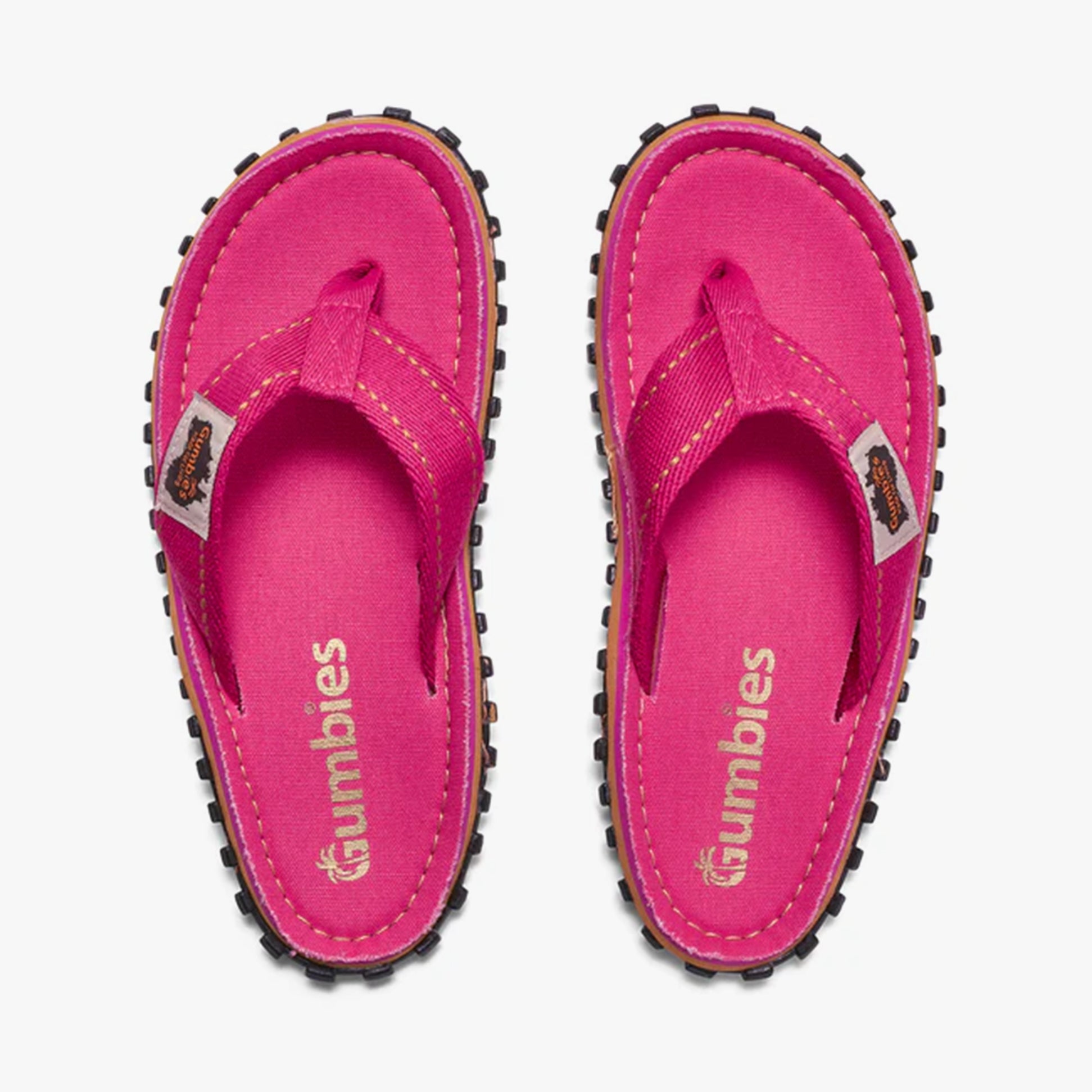 Gumbies ISLANDER Unisex Flip-Flops Classic Pink