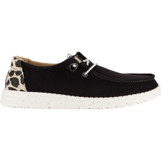 HEYDUDE WENDY Womens Shoes Black