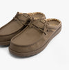 HEYDUDE WALLY Mens Mules Brown