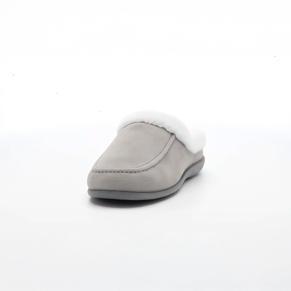 HOS Comfort AVRIL Womens Mule Slippers Grey