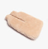 House of Slippers CLARA Faux Fur Hot Water Bottle Cover Cream