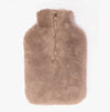 House of Slippers CLARA Faux Fur Hot Water Bottle Cover Grey