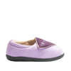 HOS Comfort HETTIE Womens Extra Wide (2E) Touch Fasten Full Slippers Lavender