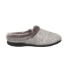 HOS Comfort SOPHIE Womens Textile Knit Mules Grey