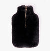 HOS Sheepskin IRIS Sheepskin Hot Water Bottle Black