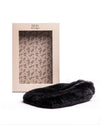 HOS Sheepskin IRIS Sheepskin Hot Water Bottle Black
