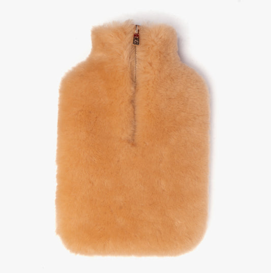 HOS Sheepskin IRIS Sheepskin Hot Water Bottle Chestnut
