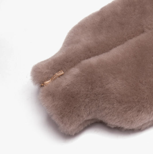 HOS Sheepskin IRIS Sheepskin Hot Water Bottle Grey