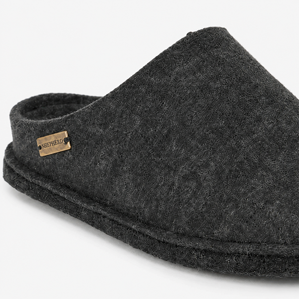 Haflinger SOFT Womens Mules Graphite