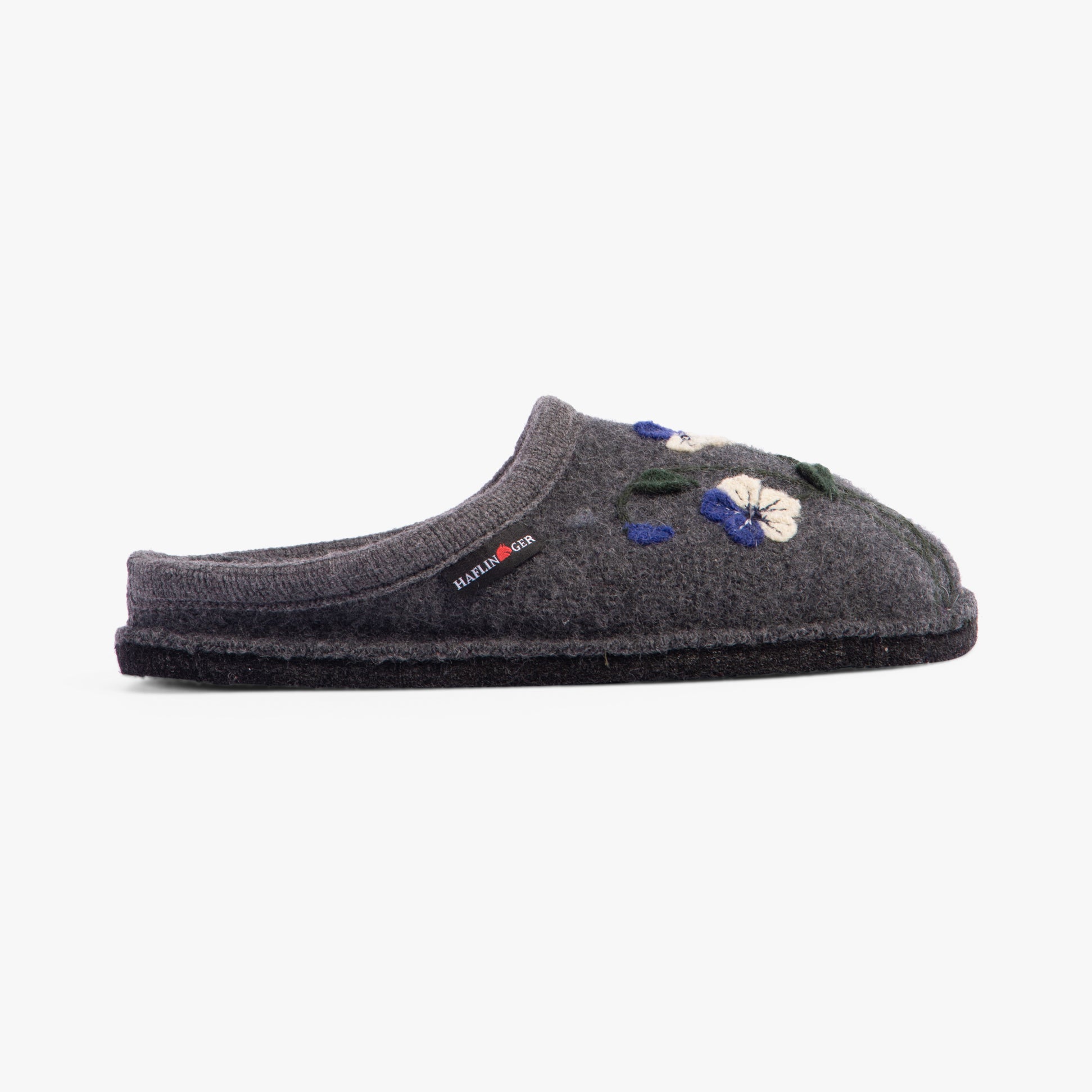 Haflinger VIOLA Womens Slippers Anthracite