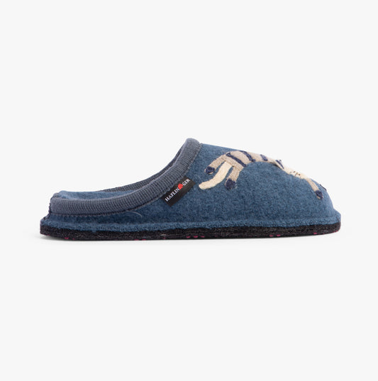 Haflinger CHOUPETTE Womens Slippers Powder Blue
