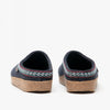 Haflinger FRANZL Womens Wool Clogs Navy
