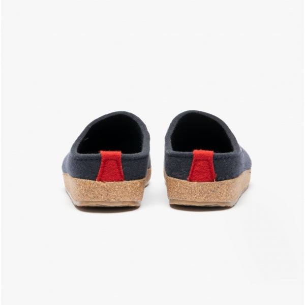 Haflinger CUORICINI Womens Slippers Navy