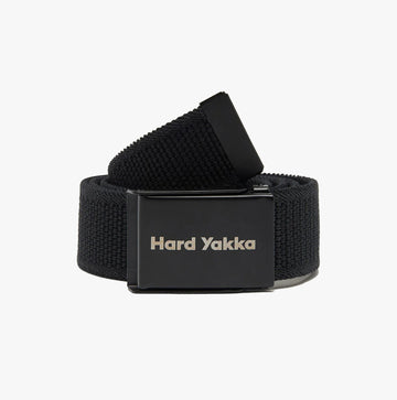 Hard Yakka STRETCH WEBBING BELT Unisex Black