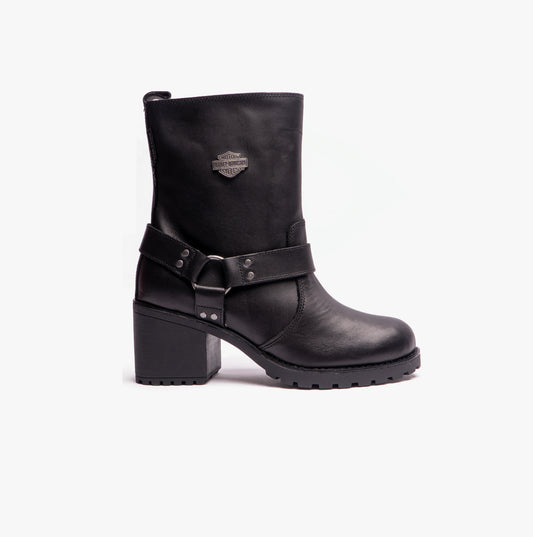 Harley Davidson RR-HOWELL Womens Short Boots Black
