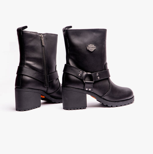 Harley Davidson RR-HOWELL Womens Short Boots Black
