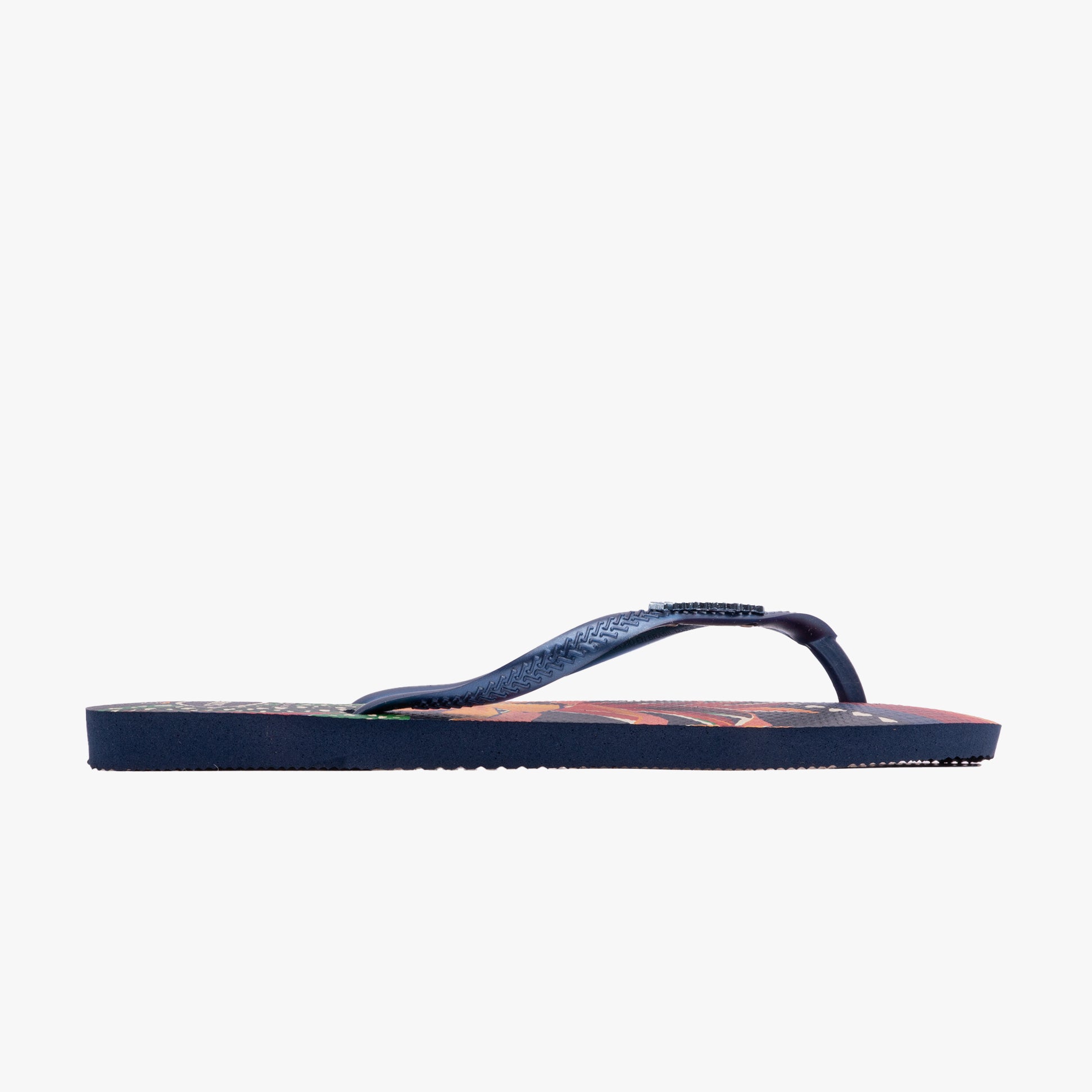 Havaianas SLIM TROPICAL Womens Sandals Navy Blue/Navy Blue