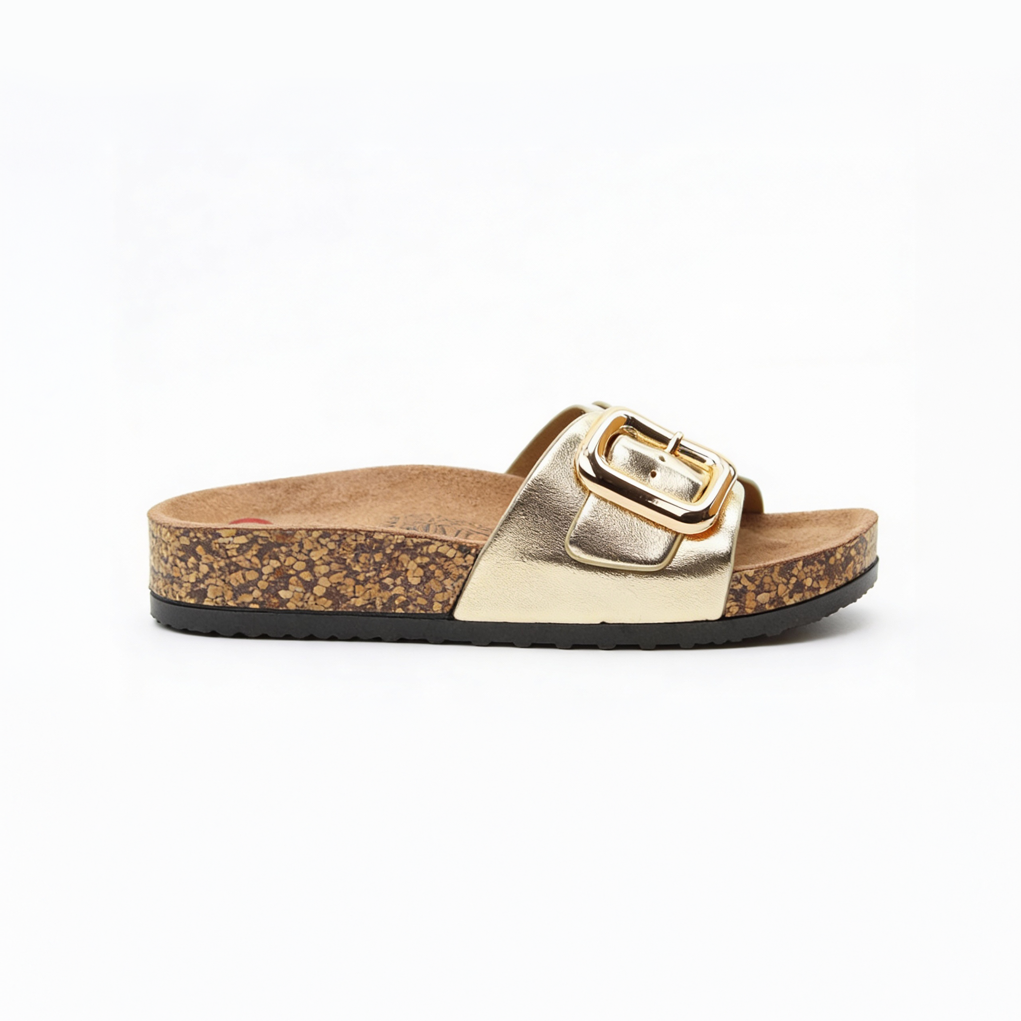 Heavenly Feet IGGY Womens Mules Sandals Gold