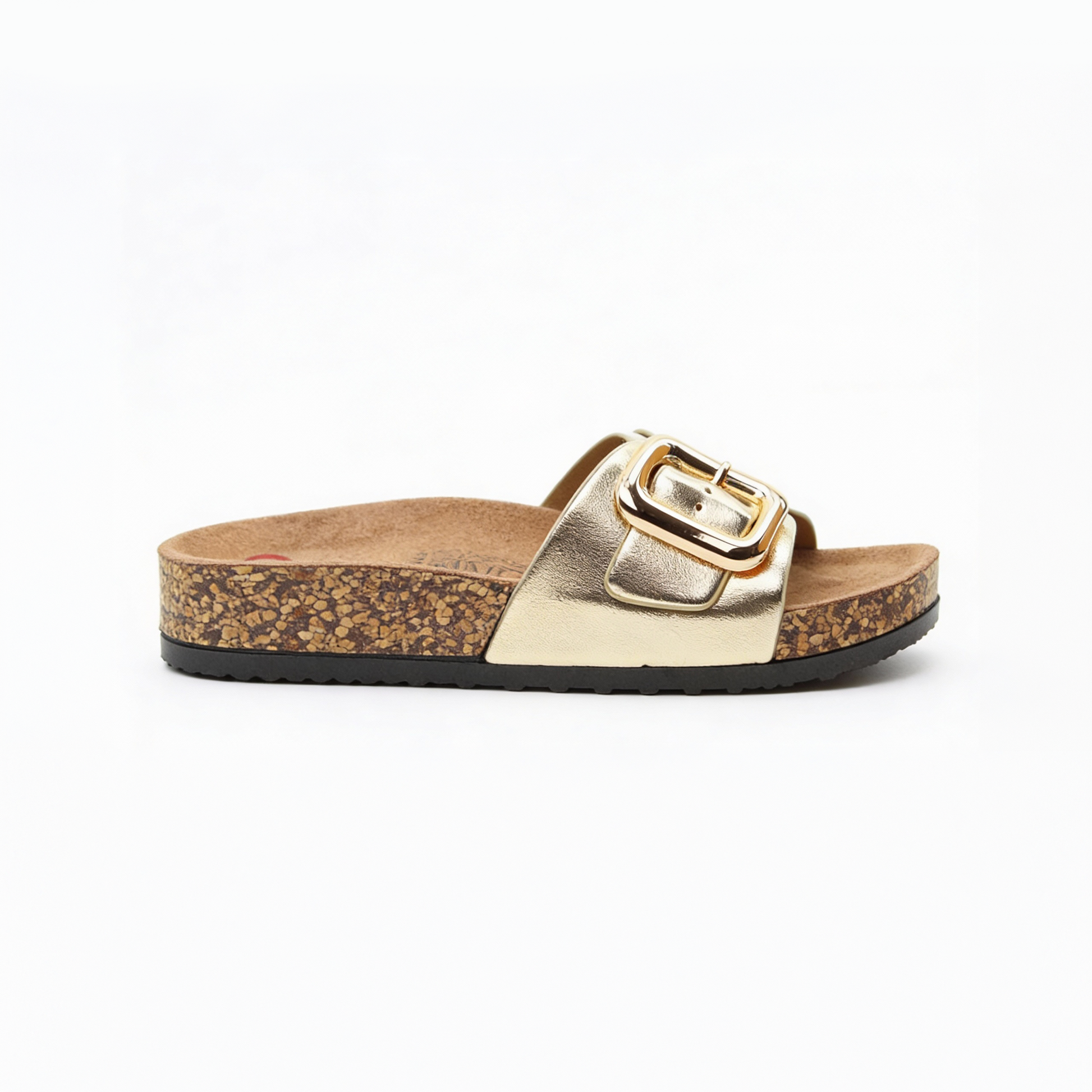 Heavenly Feet IGGY Womens Mules Sandals Gold