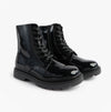 Heavenly Feet JUSTINA2 GLITTER Womens Ankle Boots Black Glitter