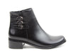 Heavenly Feet LAUREN Womens Ankle Boots Black