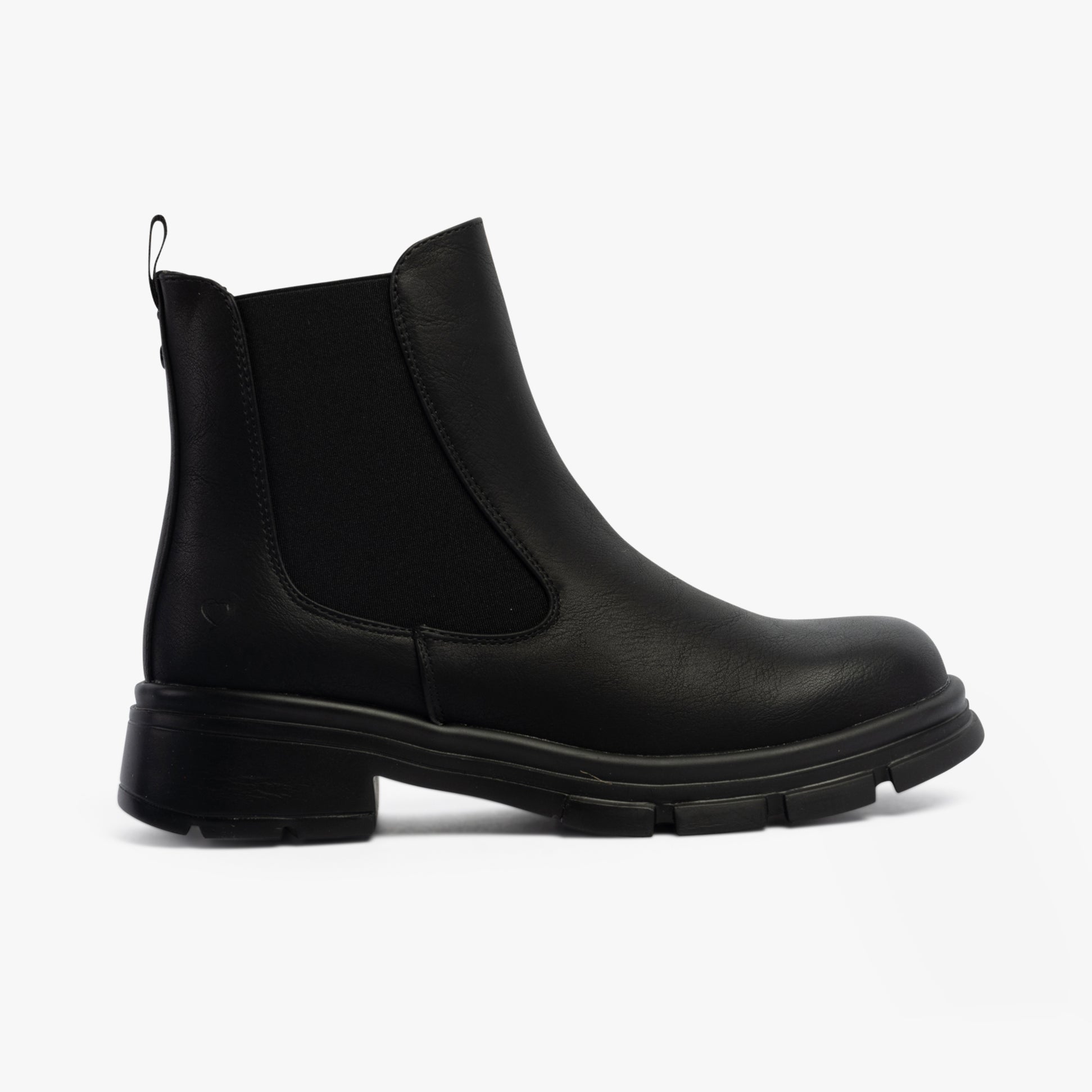 Heavenly Feet REMY Womens Chelsea Boots Black