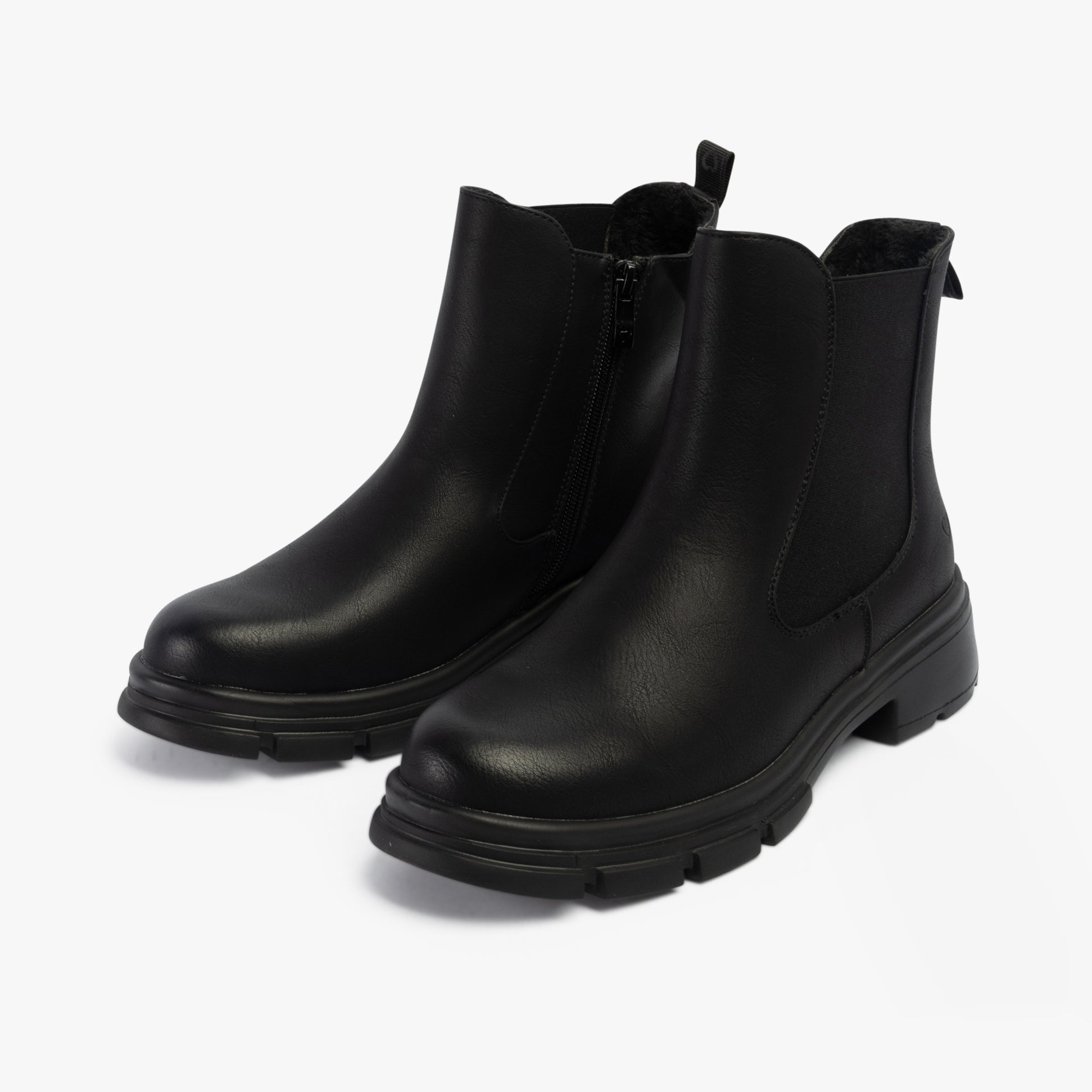 Heavenly Feet REMY Womens Chelsea Boots Black