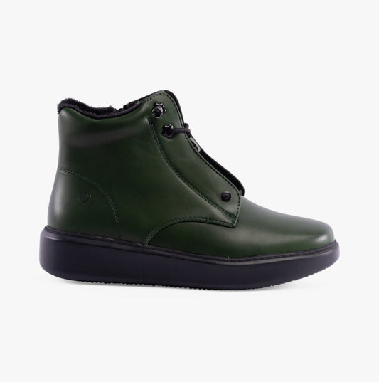 Heavenly Feet PETRA Womens Boots Forest