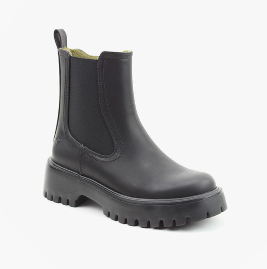 Heavenly Feet ALANA2 Womens Chelsea Boots Black