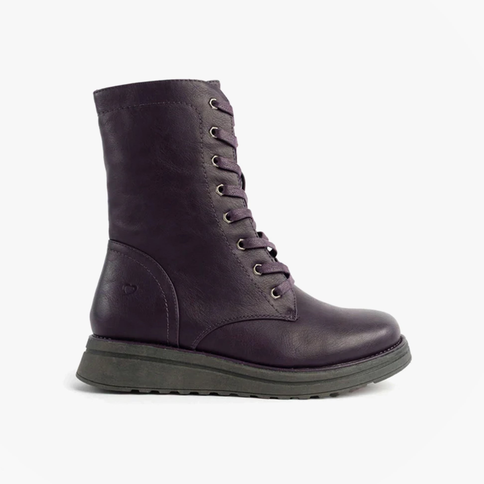 Heavenly Feet MARTINA4 Womens Ankle Boots Purple