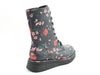 Heavenly Feet MARTINA4 PRINT Womens Ankle Boots Black