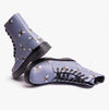 Heavenly Feet JUSTINA2 BEE PRINT Womens Ankle Boots Denim