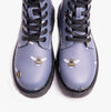 Heavenly Feet JUSTINA2 BEE PRINT Womens Ankle Boots Denim