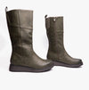 Heavenly Feet ROBYN4 Womens Tall Boots Khaki