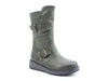 Heavenly Feet HANNAH4 Womens Mid Calf Boots Khaki