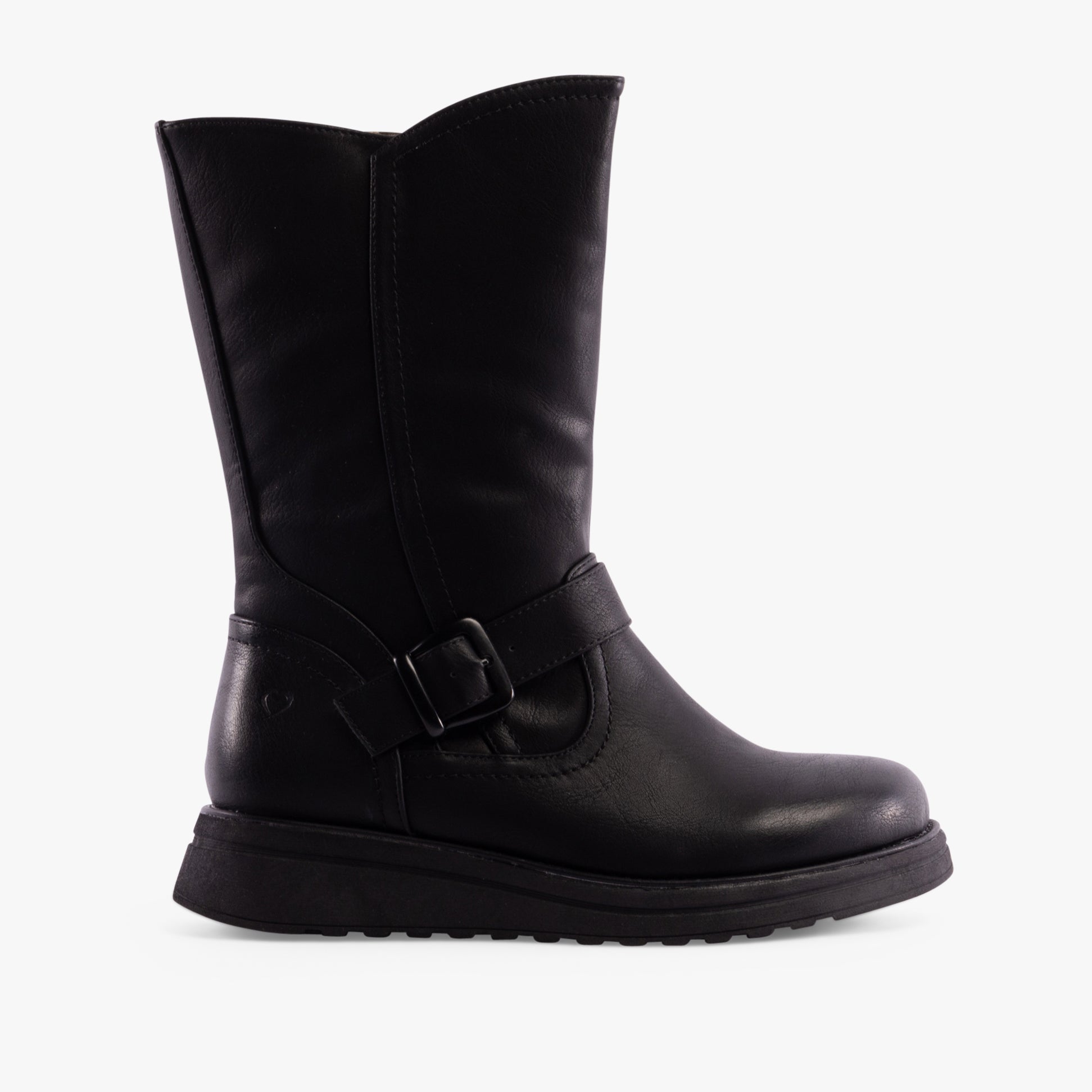 Heavenly Feet BELLA Womens Mid-Calf Boots Black