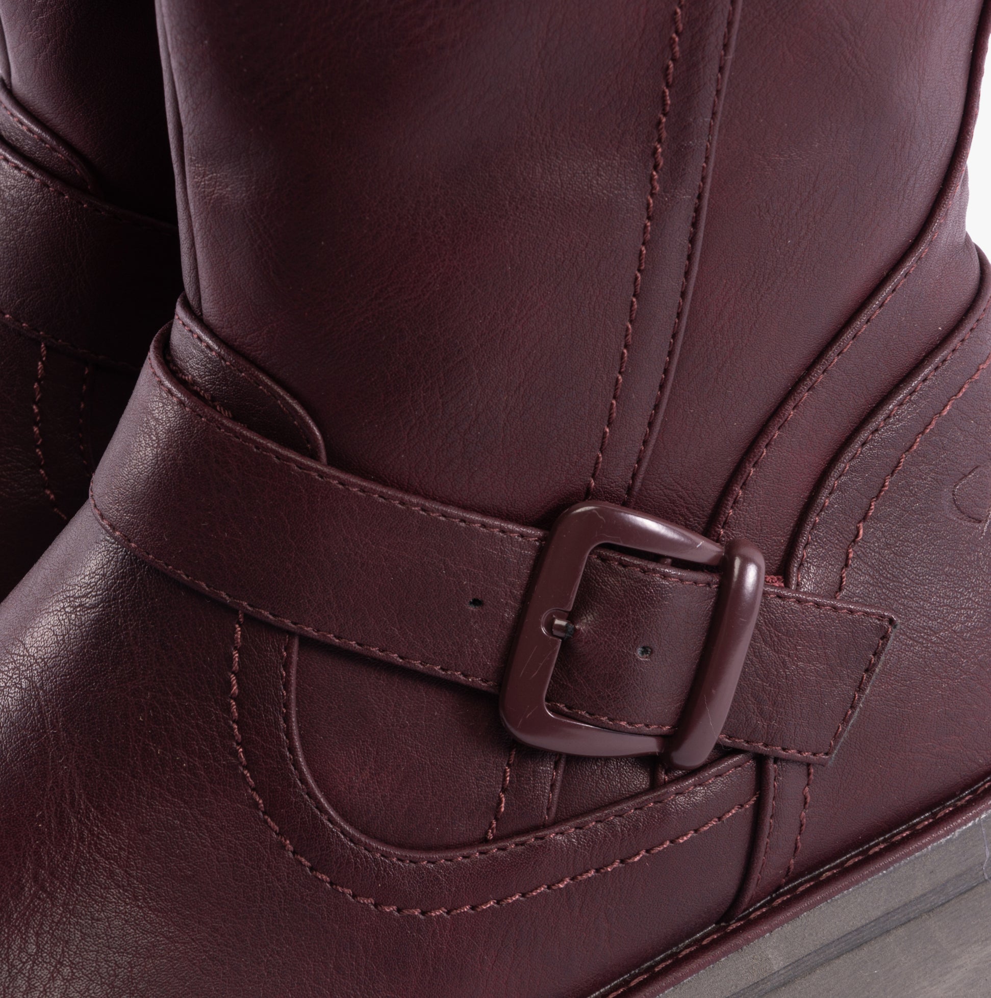 Heavenly Feet BELLA Womens Mid-Calf Boots Burgundy