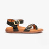 Heavenly Feet PALMA Womens Crossover Sandals Forest