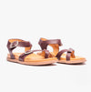 Heavenly Feet PALMA Womens Crossover Sandals Purple