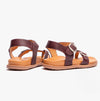 Heavenly Feet PALMA Womens Crossover Sandals Purple