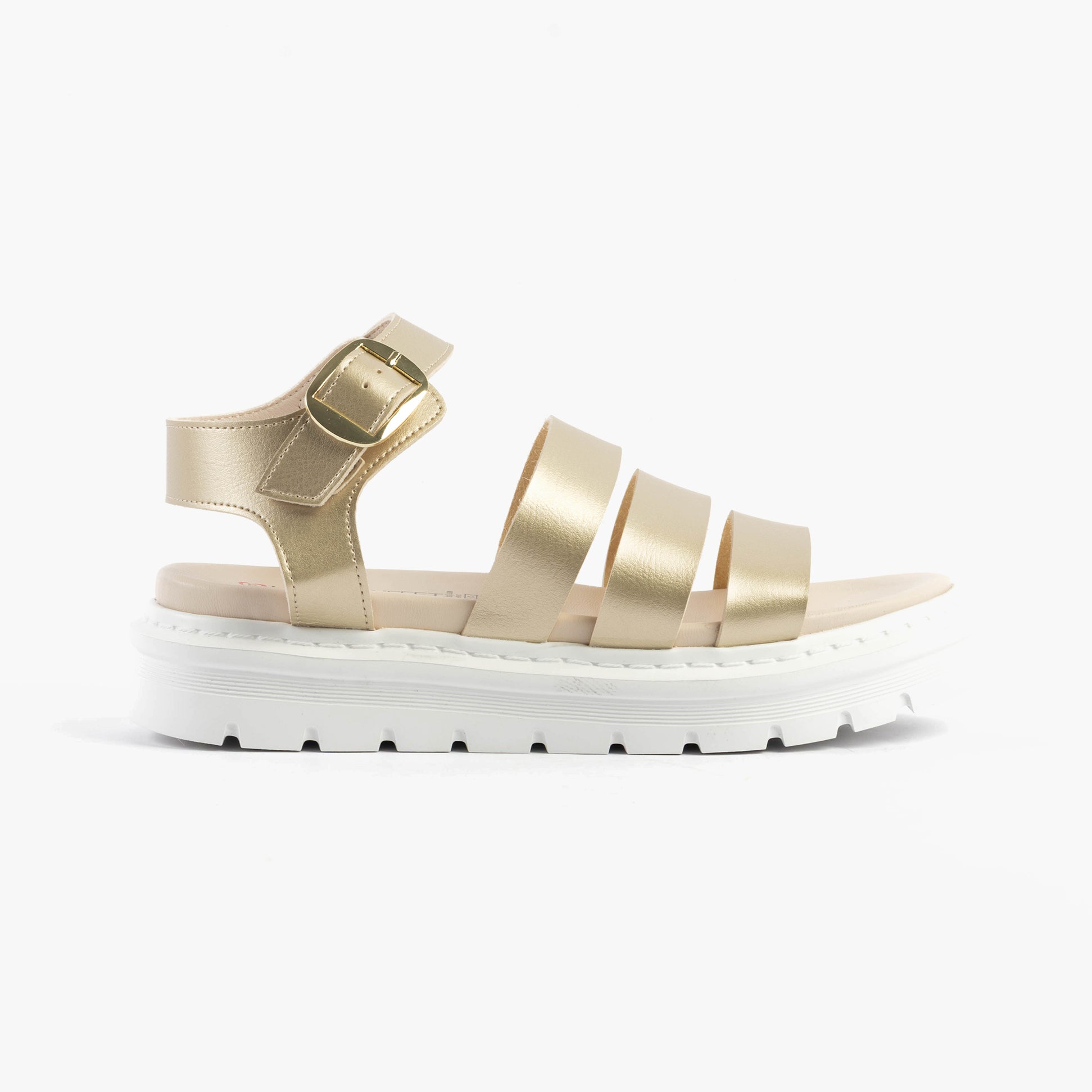 Heavenly Feet SAFFRON Womens Sandals Gold
