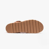 Heavenly Feet SALTWATER Womens Slingback Sandals Tan