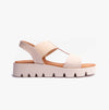 Heavenly Feet RITZ Womens Sandals Stone