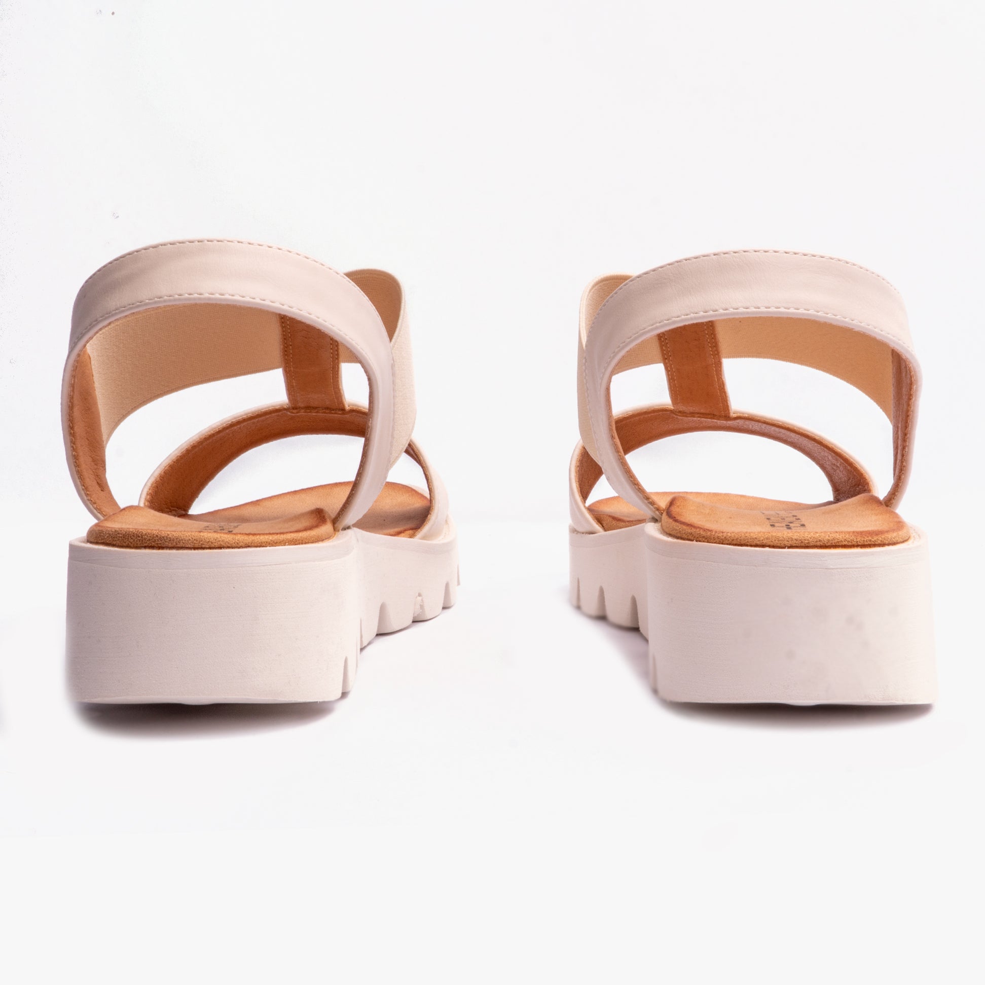 Heavenly Feet RITZ Womens Sandals Stone