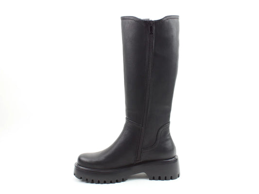 Heavenly Feet ZINNIA Womens Knee High Boots Black